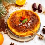 Tarte de iogurte com laranja