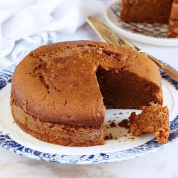 Bolo de café com leite condensado