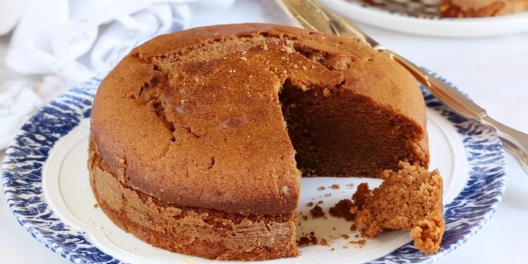 Bolo de café com leite condensado