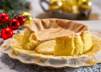 Pão de ló húmido e cremoso