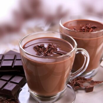 Chocolate quente cremoso