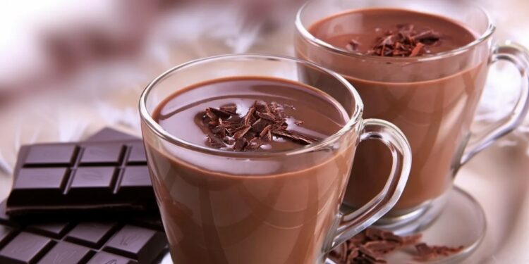 Chocolate quente cremoso