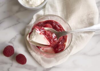 Calda de frutos vermelhos