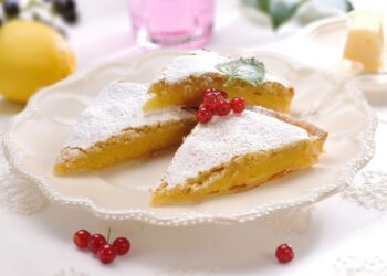 Tarte cremosa de amêndoa