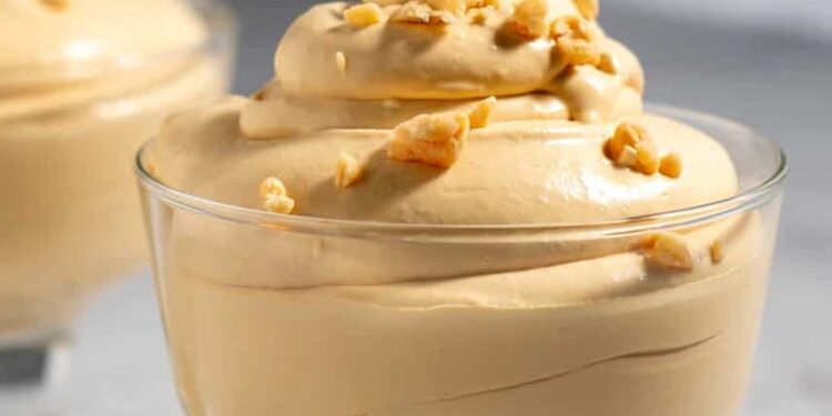 Mousse de leite condensado