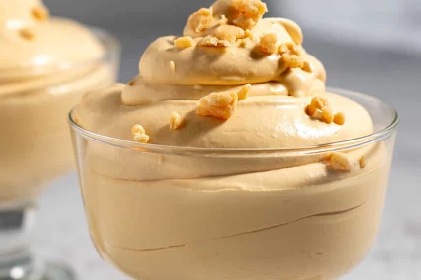 Mousse de leite condensado