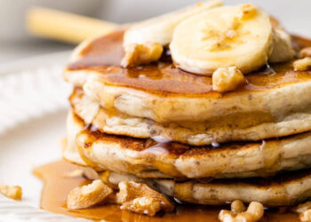 Panquecas de amêndoa com banana