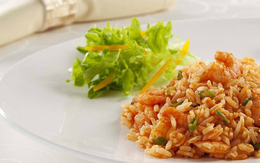 Arroz de atum com camarão