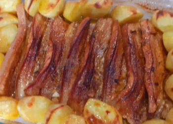 Entremeada assada no forno à alentejana