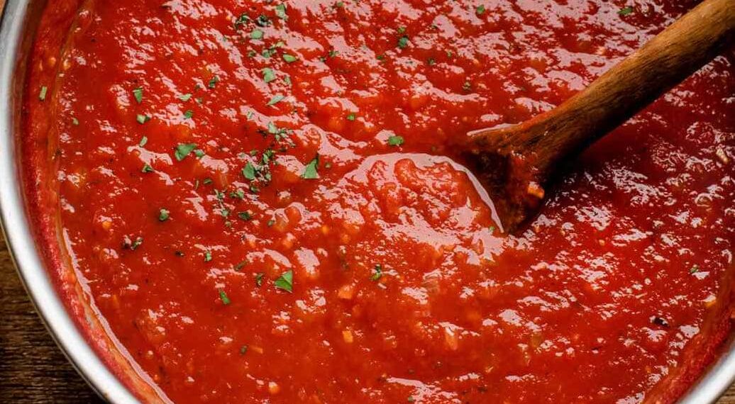 Molho de tomate caseiro