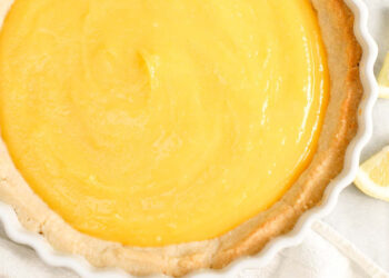 Tarte de limão caseira