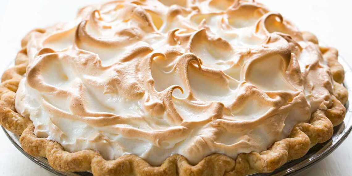 Tarte de maçã merengada