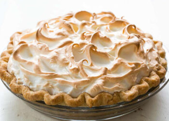 Tarte de maçã merengada