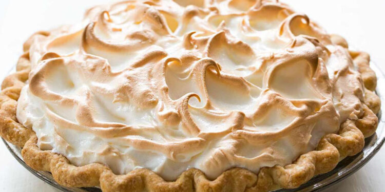 Tarte de maçã merengada