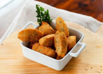 Bolinhos de bacalhau caseiros