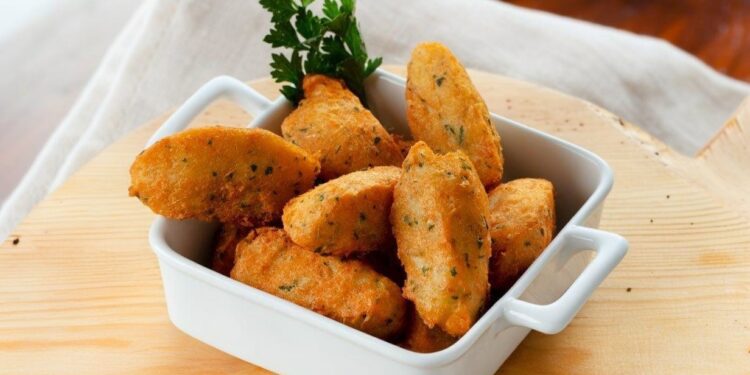 Bolinhos de bacalhau caseiros