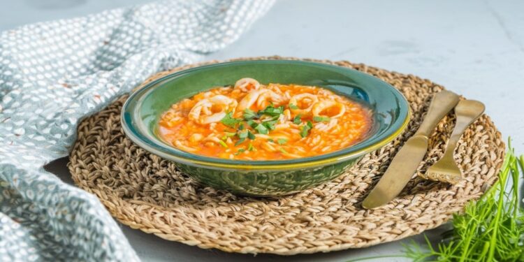 Arroz de lulas à portuguesa