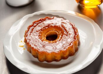 Pudim de mel e azeite