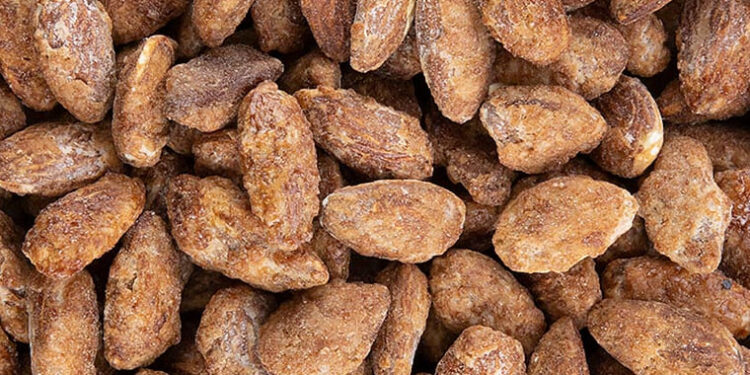 Amêndoas de Páscoa no forno