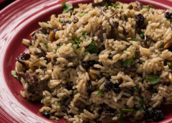 Arroz de miúdos de frango