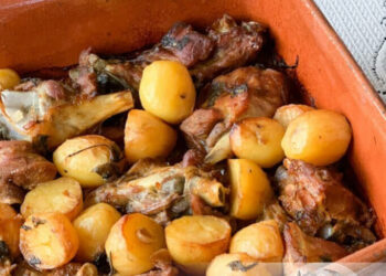 Cabrito assado à moda da Beira Alta