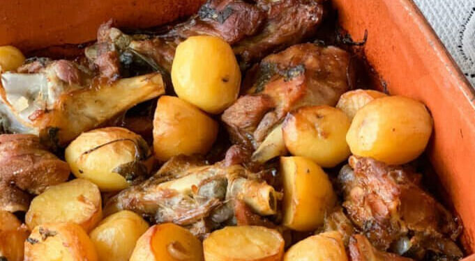 Cabrito assado à moda da Beira Alta