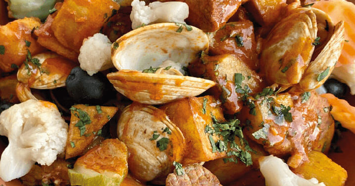 Carne de porco à Alentejana