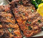 Entrecosto assado com limão e ervas aromáticas