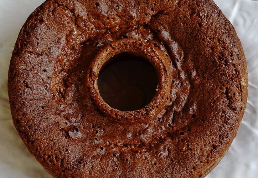 Bolo podre húmido e fofinho