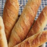 Baguetes crocantes caseiras