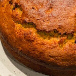 Bolo de banana sem açúcar húmido e fofinho