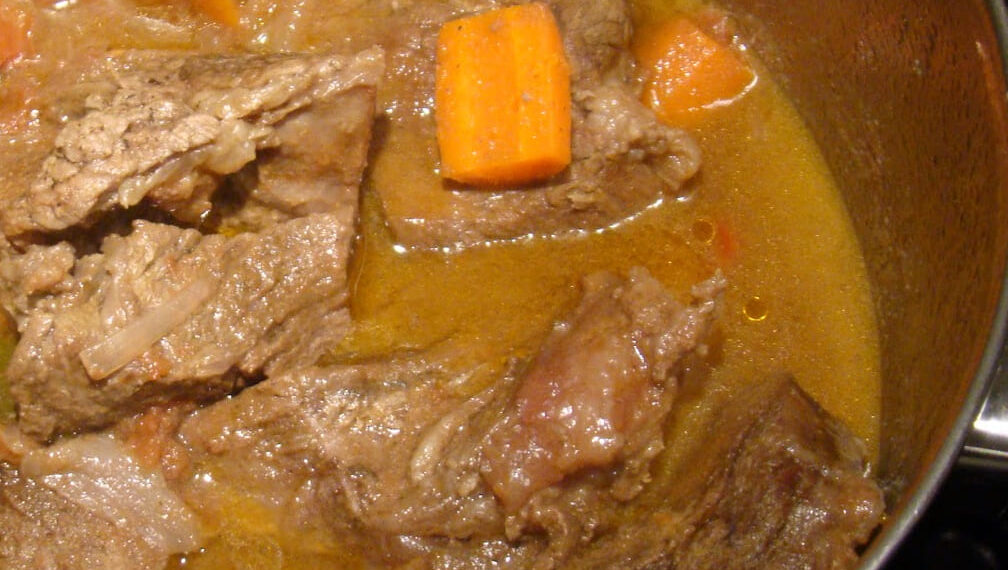 Chambão no tacho à portuguesa