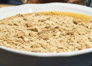 Baba de camelo com natas