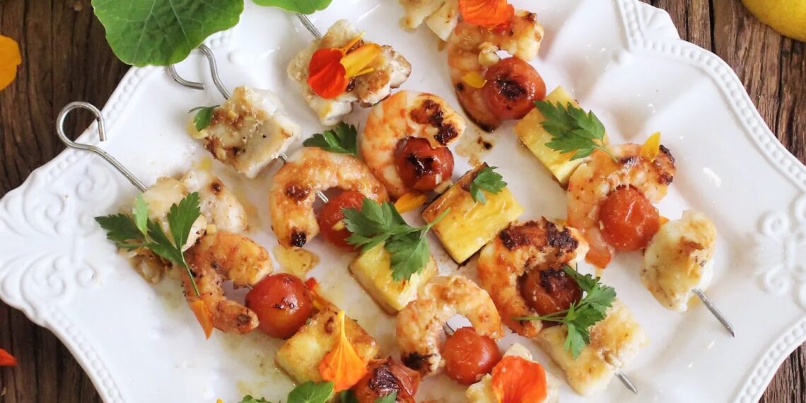 Espetada de tamboril