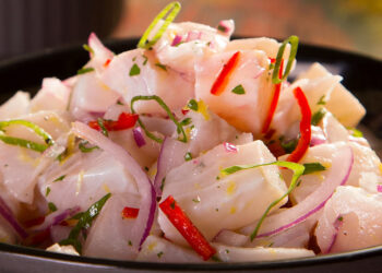 Ceviche de peixe