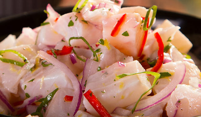 Ceviche de peixe