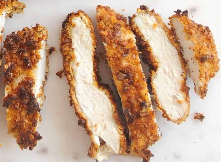 Peito de frango crocante na airfryer