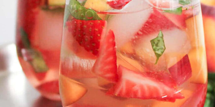 Sangria de rosé