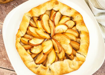 Tarte de maçã rústica