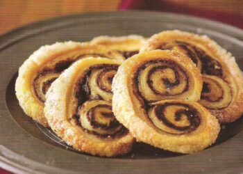 Palmiers de chocolate