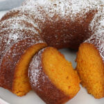 Bolo de cenoura com gengibre