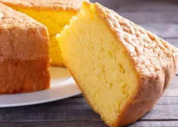 Bolo de iogurte fofinho na air fryer