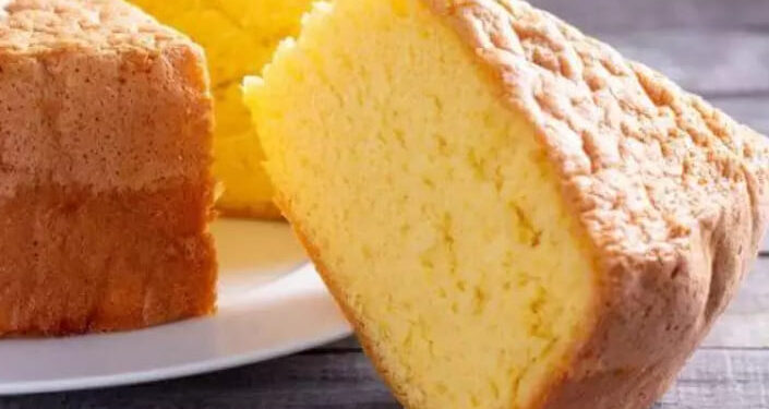 Bolo de iogurte fofinho na air fryer