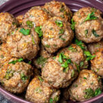 Almôndegas suculentas na air fryer
