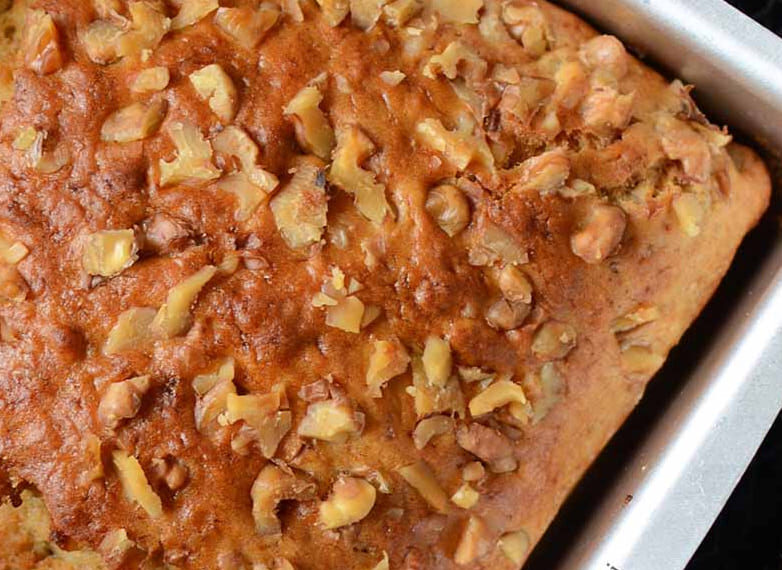 Bolo de banana fofinho na airfryer