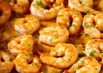 Camarão com alho e paprika na air fryer