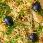 Bacalhau à Brás com batata-doce