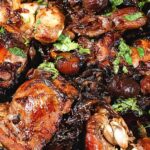 Frango no tacho com castanhas