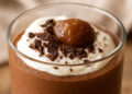 Mousse de castanhas com chocolate e flor de sal