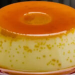 Pudim de doce de leite cremoso